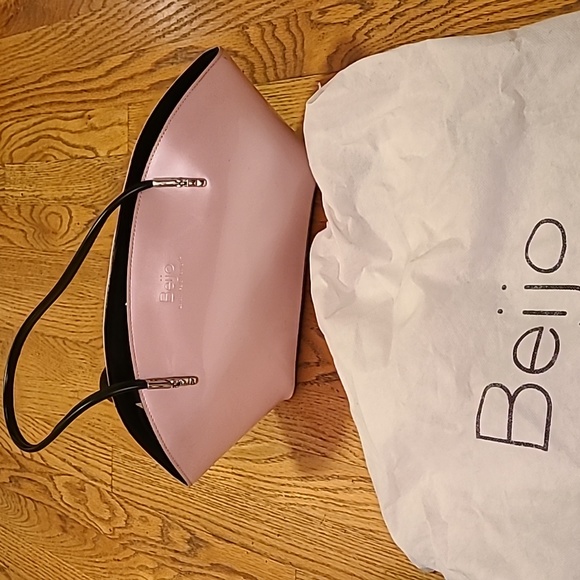 BEIJO Over The Moon Pink Pearlescent Purse - Picture 2 of 9